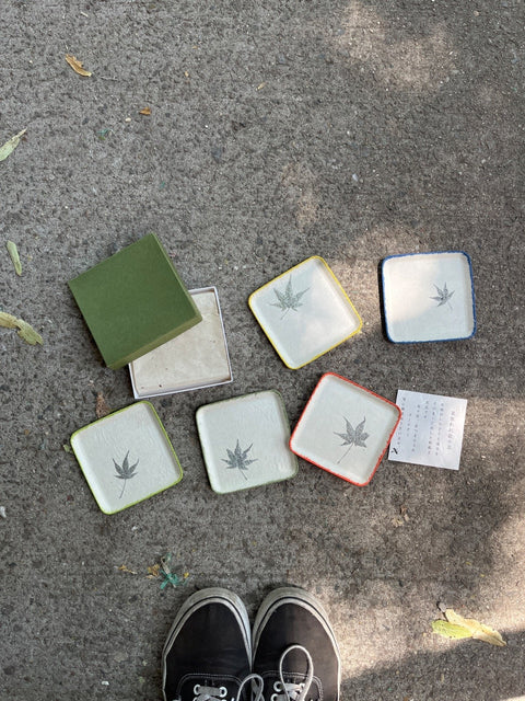 Very Fancy Japanese Maple Leaf Coasters