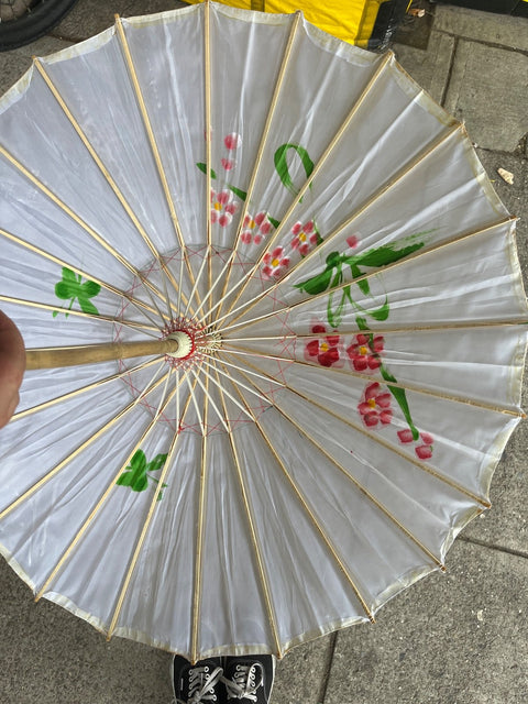 Very Pretty Hand Painted Parasol