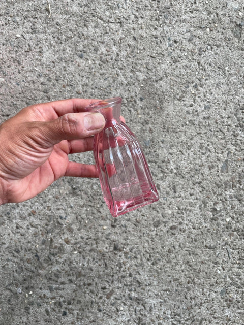 Vintage-y Pink Bud Vase