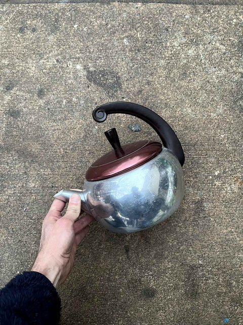 Vintage 1960's Mid-Century Modern Wear-Ever Teapot