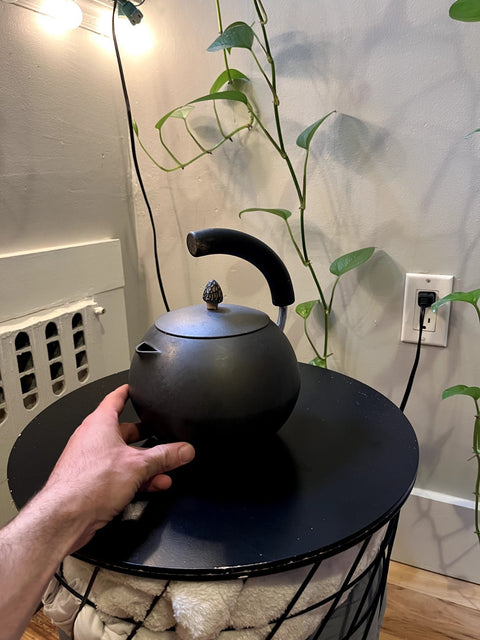 Vintage Calphalon Champignon Teakettle, Designed by Paul Angelo LoGiudice