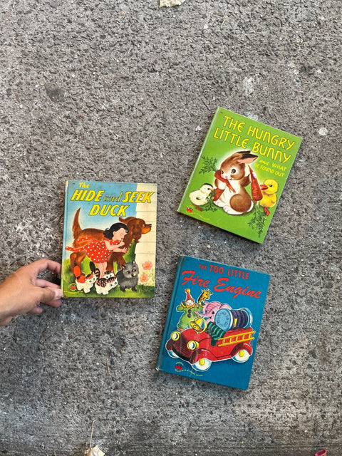 Vintage Children's Book Set
