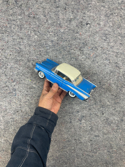 Vintage Classic Blue Toy Car