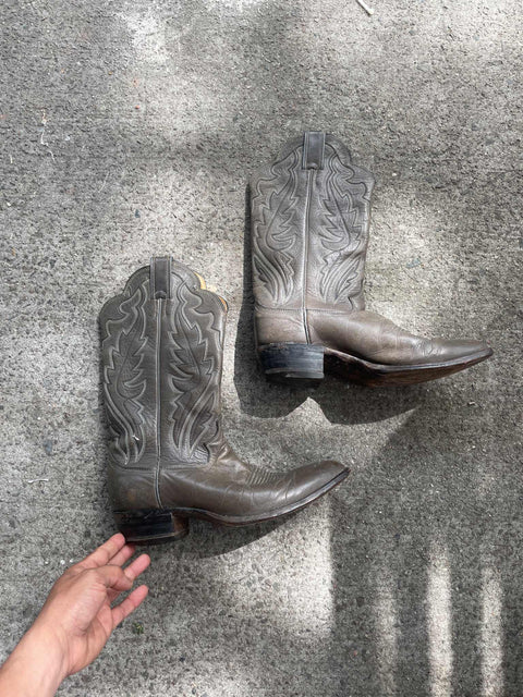 Vintage Cowboy Boots, Sz 8.5 US M or 41.5 EU