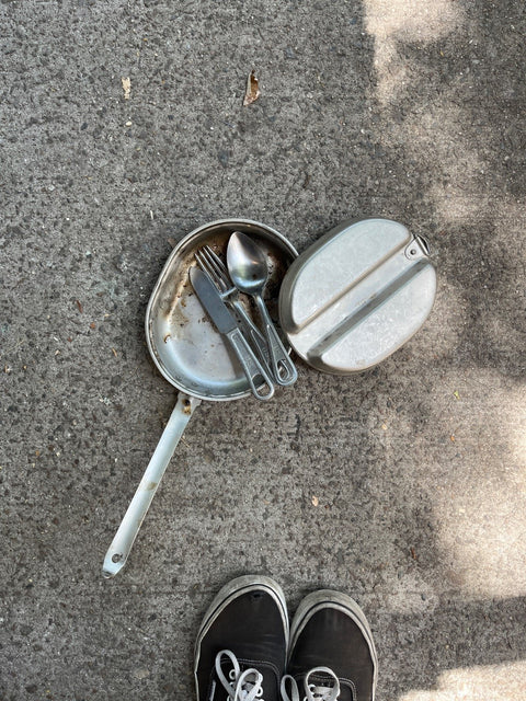 Vintage Military Mess Kit