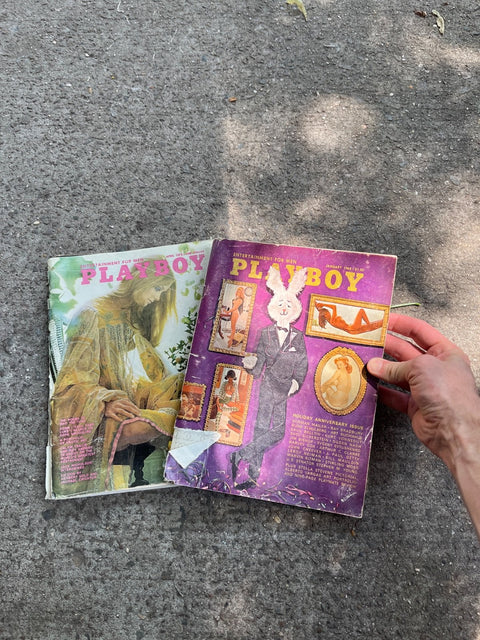 Vintage Playboy Magazine Duo