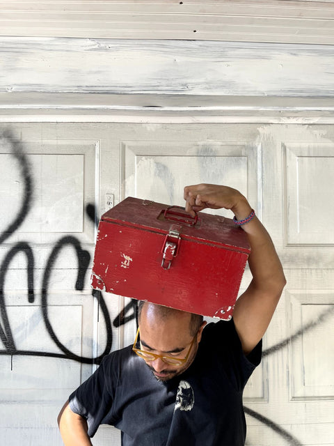 Vintage Red (Tools?) Box