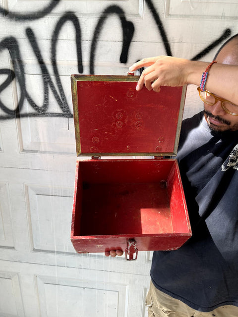 Vintage Red (Tools?) Box