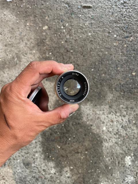 Vintage Russian Camera Lens 2/50