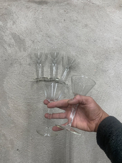 Vintage Small Martini Glass Set