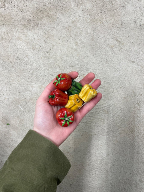 Vintage Vegetable Drawer Pulls