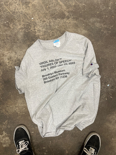 Virgil Abloh x Disney x Brooklyn Museum Mickey Mouse Tee, Size XL