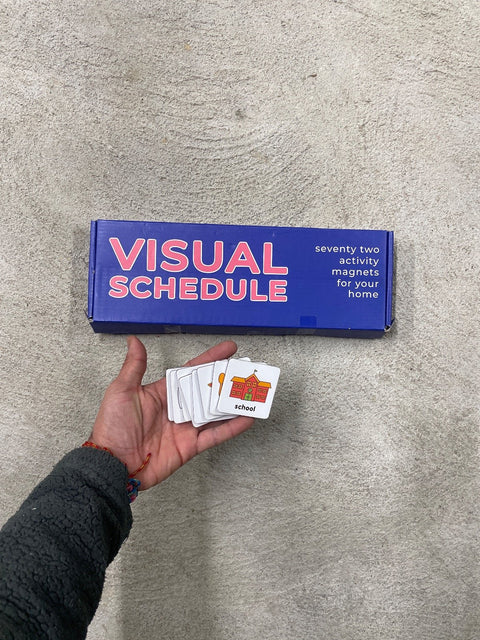 Visual Schedule Activity Magnet Set