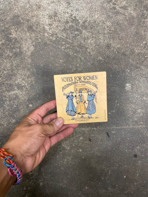 Votes For Women Songbook Tile