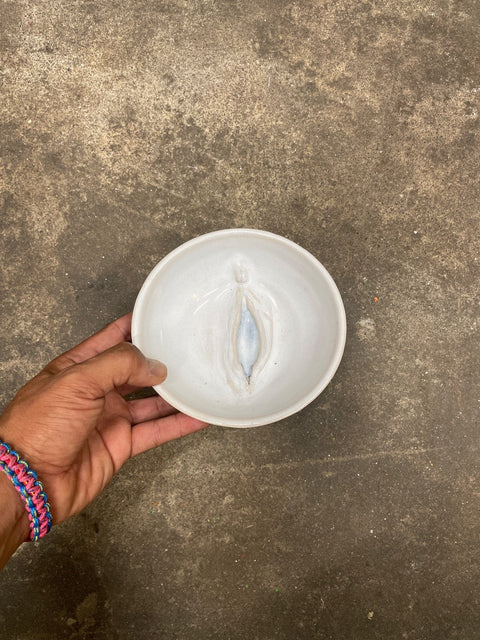 Vulva Ceramic Bowl