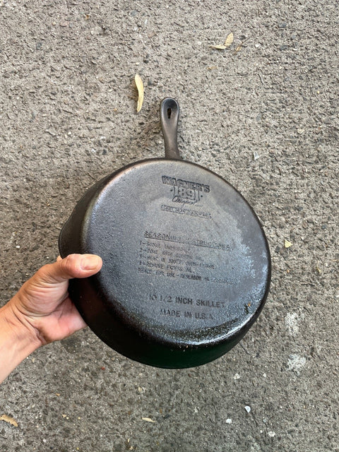 Wagners Cast Iron Skillet, 11”