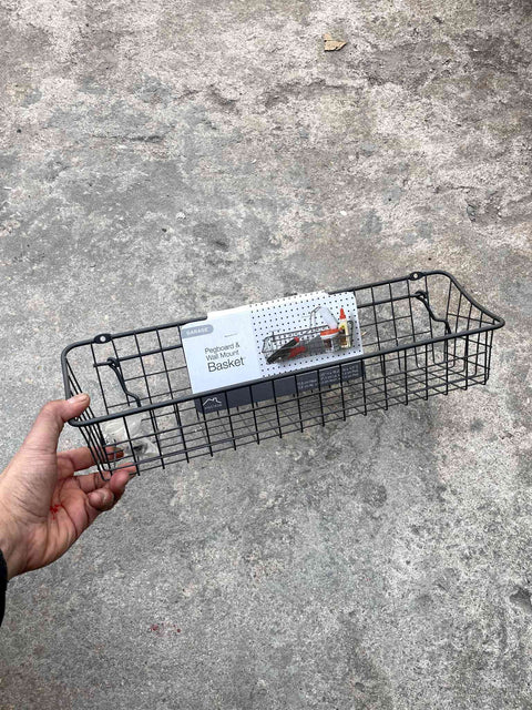 Wall-Mounted Storage Basket