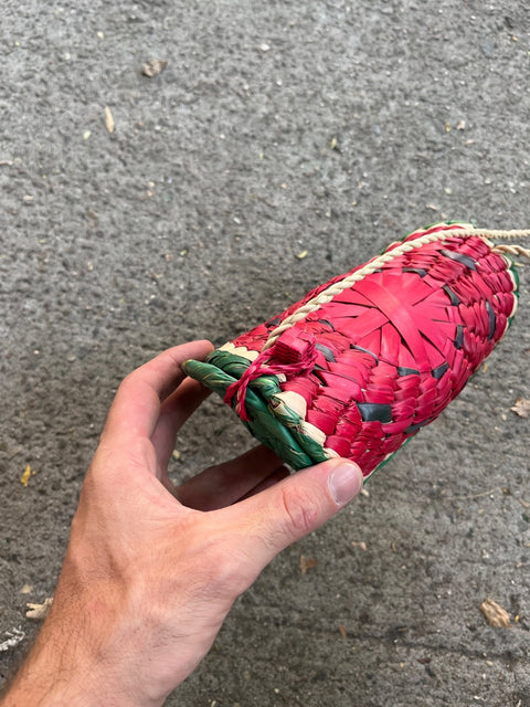 Watermelon Slice Woven Bag