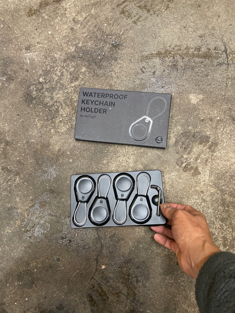 Waterproof AirTag Keychain Holder