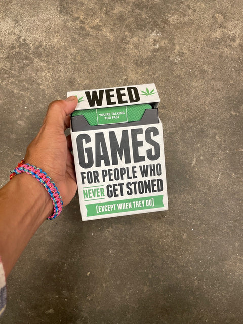 Weed Games Card Set
