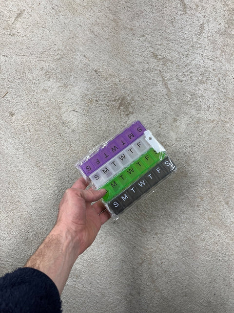 Weekly Pill Organizers Set