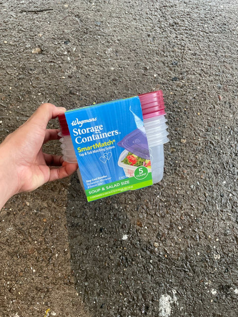 Wegmans Storage Containers