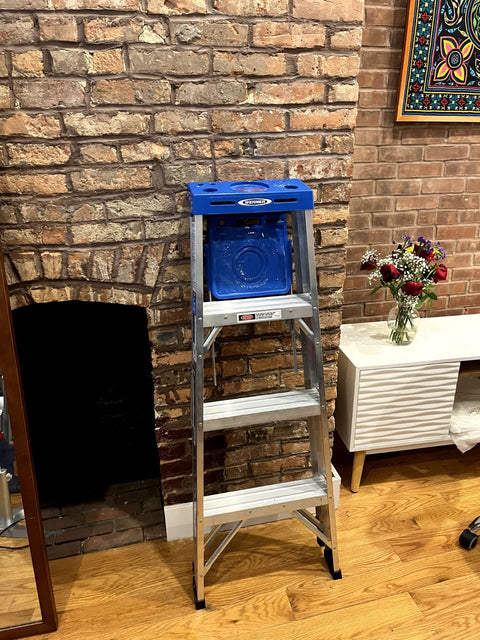 Werner 360 Series Aluminum Step Ladder, 4Ft