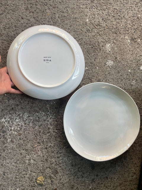 West Elm Dinner Plates