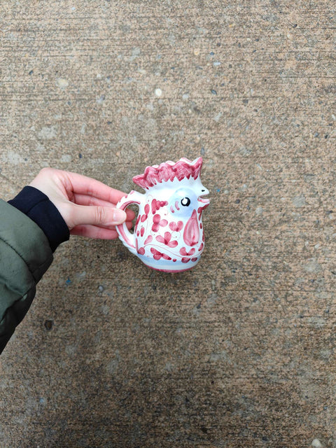 Whimsical Chicken Pitcher
