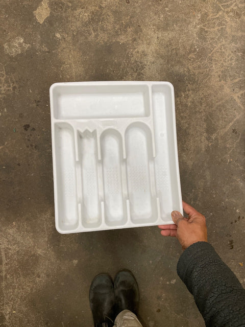 White Drawer Organizer