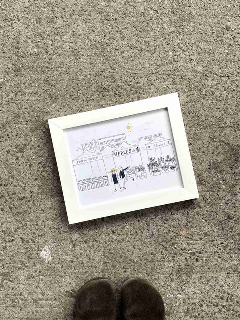 White Frame