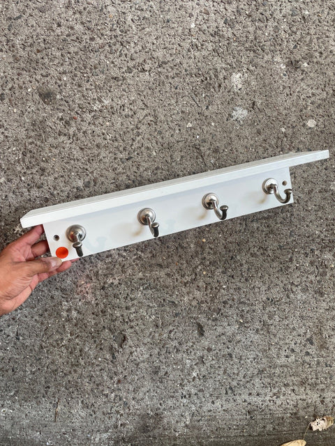 White Hook Rack