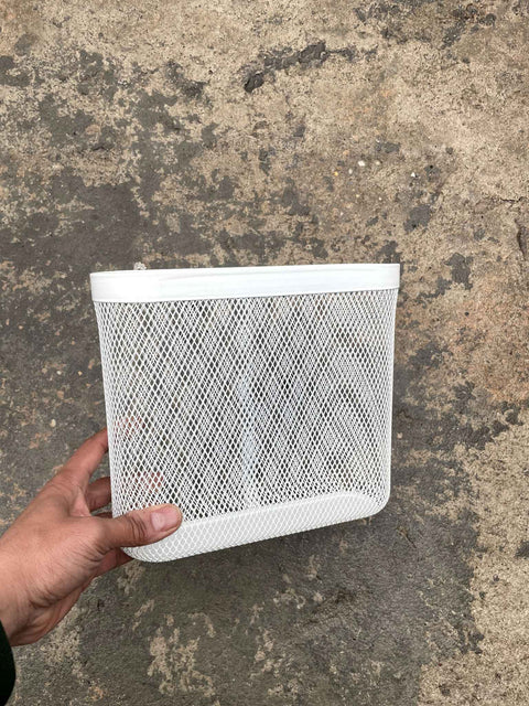 White Mesh Basket