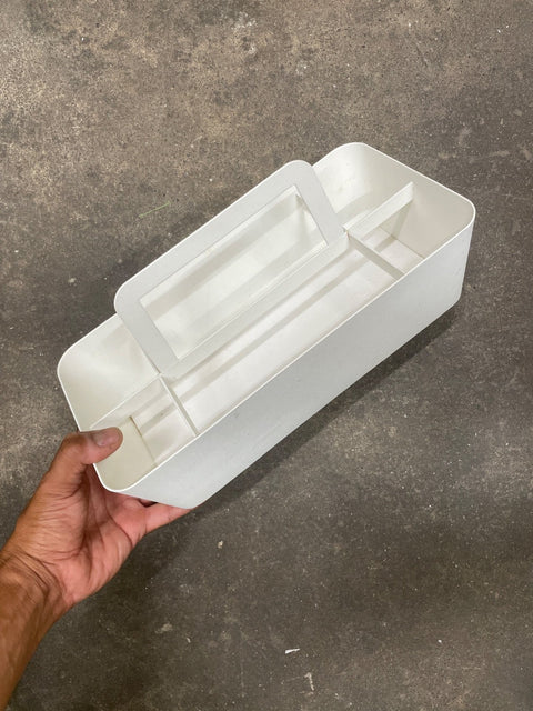 White Metal Carry-All Organizer