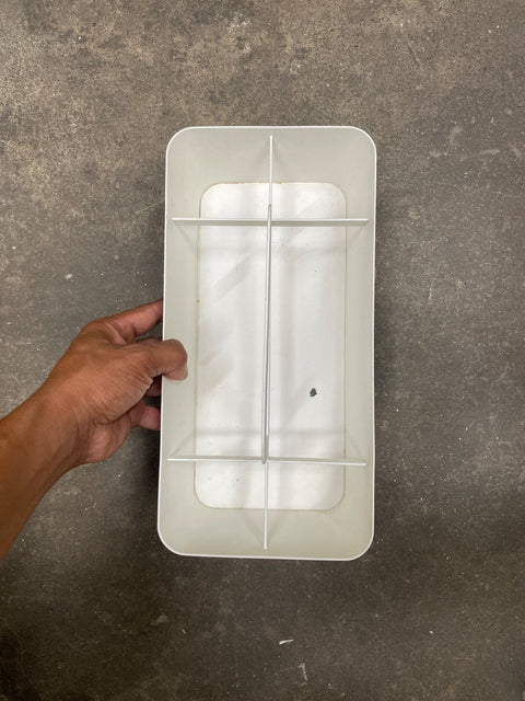 White Metal Carry-All Organizer