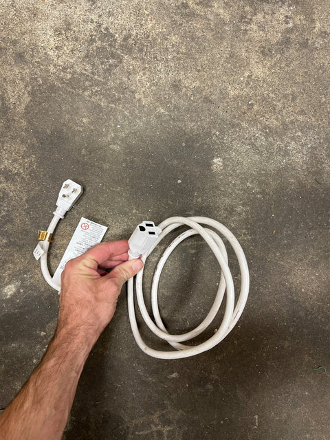 White Power Extension Cord