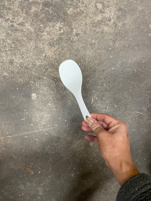 White Rice Serving Spoon