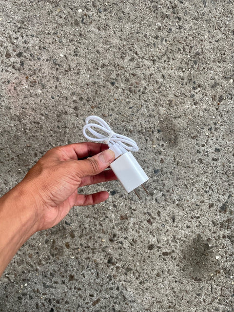 White USB-C Phone Charger