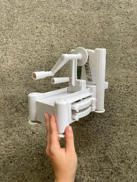 White Vegetable Spiralizer