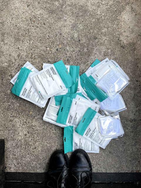 Whole Bunch Of Protective Face Masks