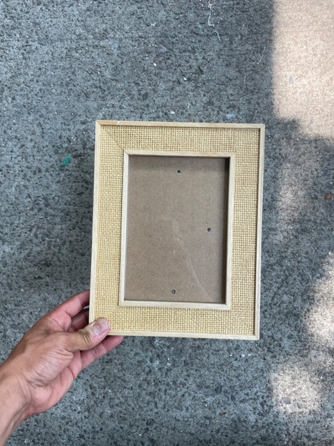 Wicker Picture Frame5, 5x7”