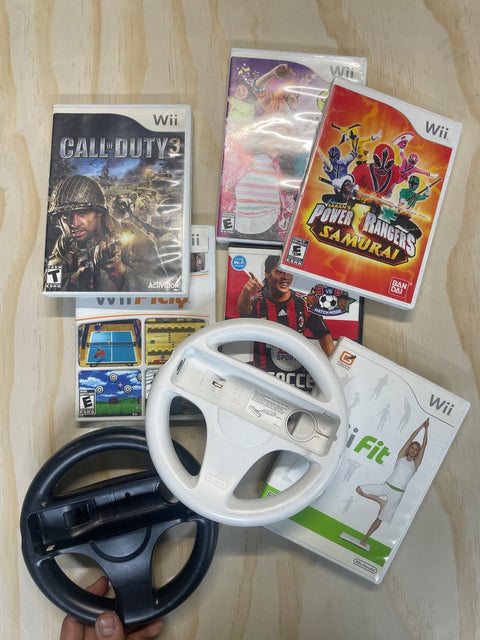 Wii Games And Steering Wheels
