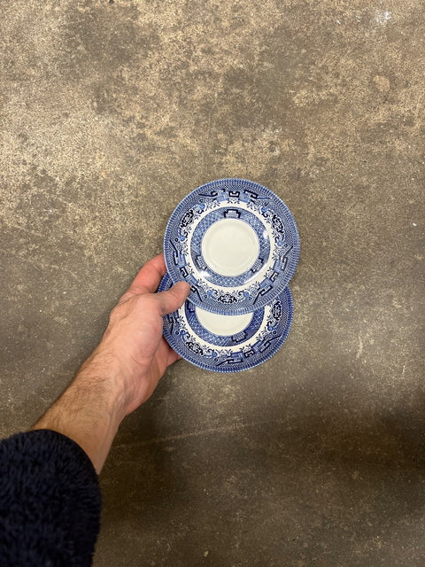 Willow Pattern Saucers