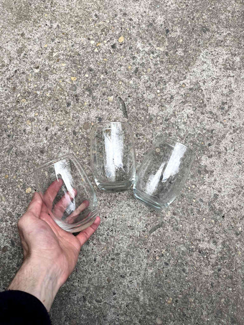 Stemless Cocktail/Wine Glasses
