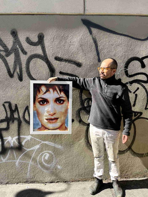 Winona Ryder Framed Poster, 18x22"