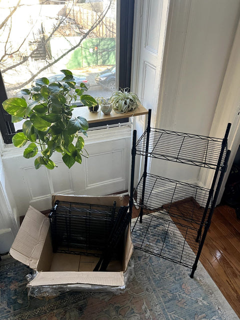 Wire Shelving Unit With Up To 7 Tiers, 11x16.5"