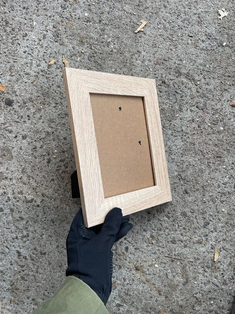 Wood Grain Photo Frame