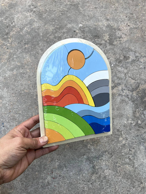 Wood Puzzle Still Wrapped