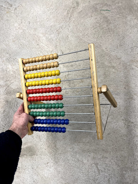 Wooden Bead Abacus Toy