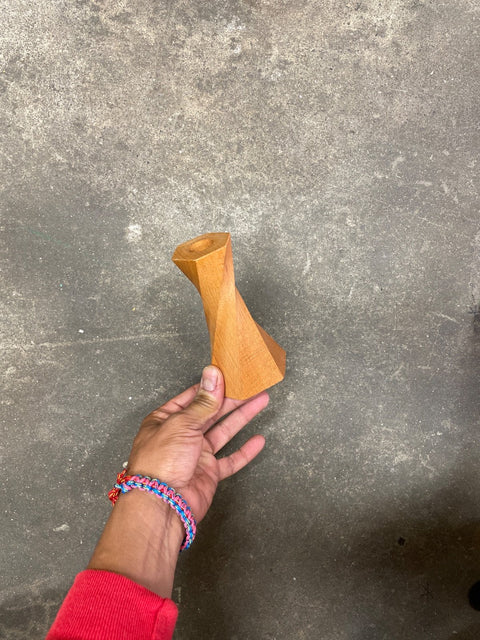 Wooden Candleholder